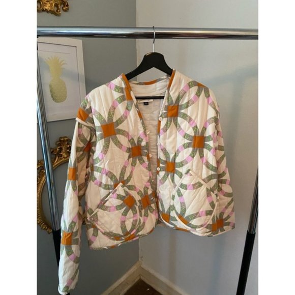 Target Universal Thread Women's Quilted Jacket Size in Cream XL NWOT - Picture 2 of 6